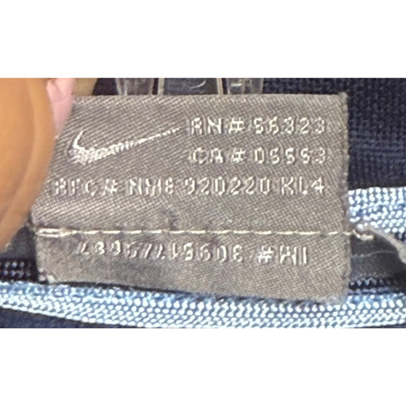 Vintage Nike Athletic Jacket N98 Size Large 90s Silver Tag Embroidered Letters - Picture 5 of 8